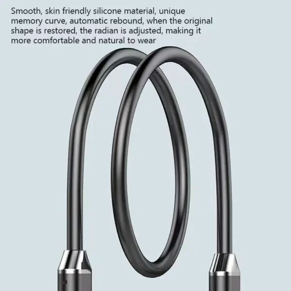 NEWMSNR Hifi Sound Neckband in-ear Wireless Bluetooth5.2 Headphones Magnetic LED Headsets Sports Gamer Earphones noise reduction - Image 4