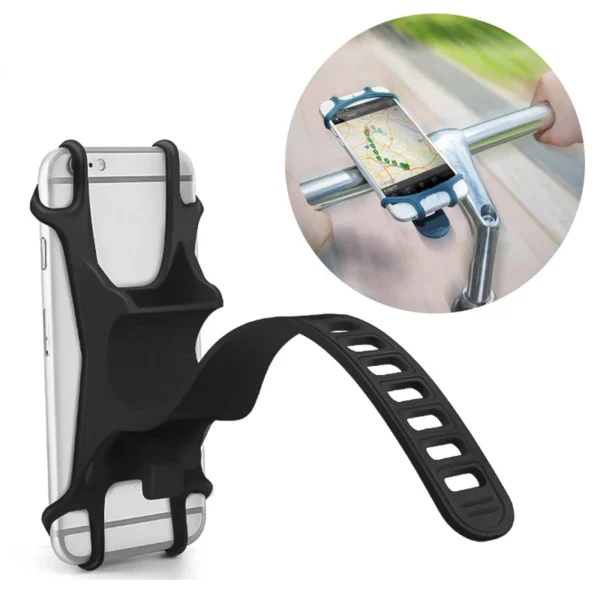 Universal Silicone Bike Bicycle Phone Holder - Image 3