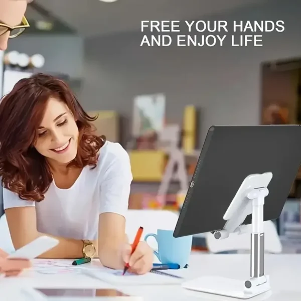 Mobile Phone Holder Stand Desktop Lazy Bedside Bracket Support - Image 3