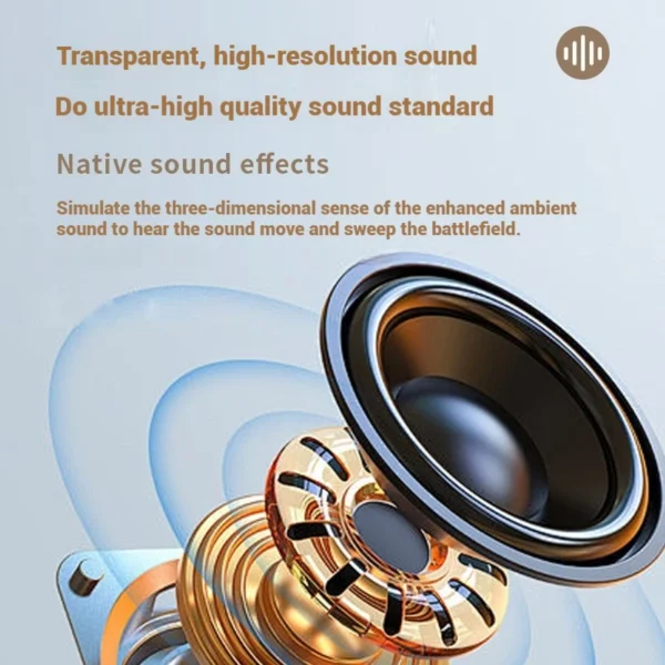 NEWMSNR Stereo Sound Bluetooth Earphones 24H Play Time LED Display Earbud Wireless Headphones Sports Waterproof Neckband Headset - Image 3