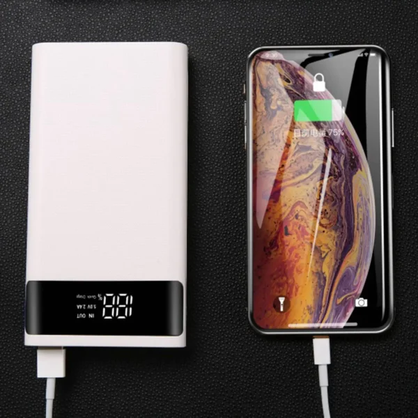 18650 Battery Power Bank Box 22.5W Fast Charging LCD Display 20000MAh Power Board for 6X18650 Battery - Image 2