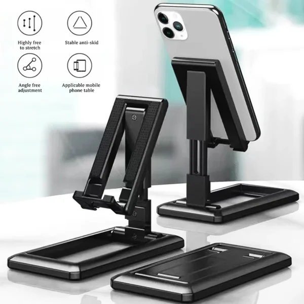 Universal Foldable Desk Phone Holder Mount