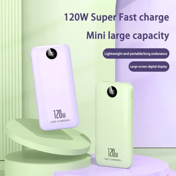Xiaomi 120W Power Bank 200000mAh Super Fast Charging Large-capacity Portable For Android IOS - Image 4