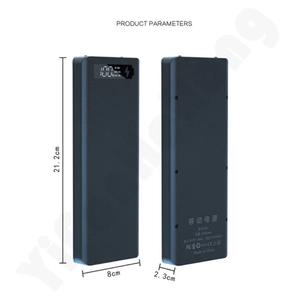 Quick Charge QC3.0 DIY 10 x 18650 Battery Power Bank Case Portable With LCD Display - Image 5