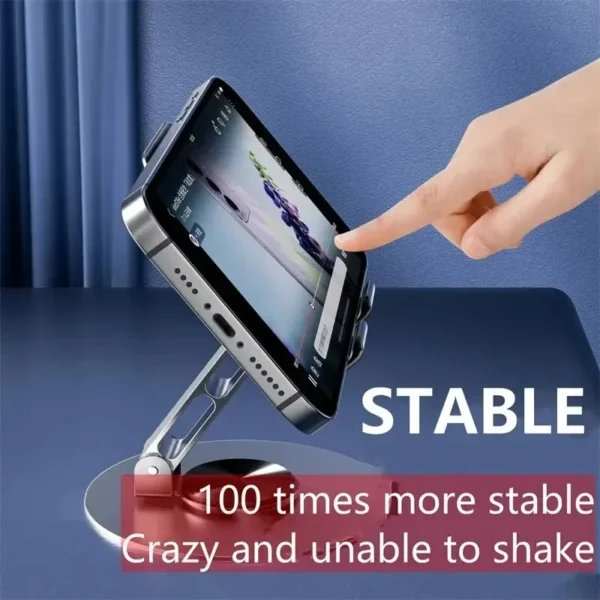 720 Rotate Aluminum Alloy Tablet Holders for iPad Adjustable - Image 4