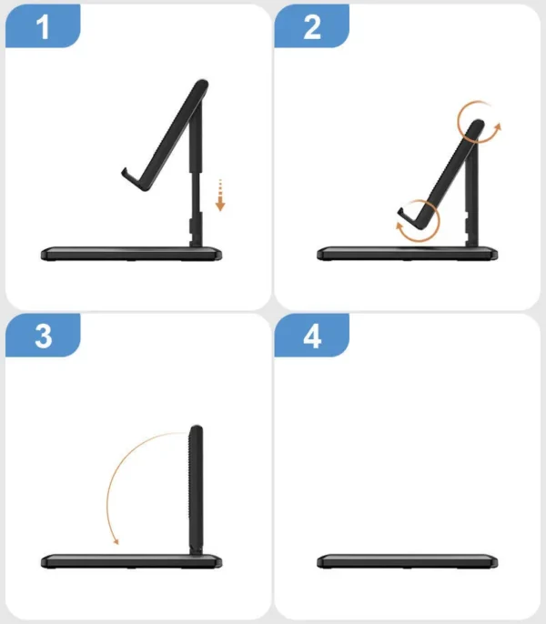 Universal Foldable Desk Phone Holder Mount - Image 6
