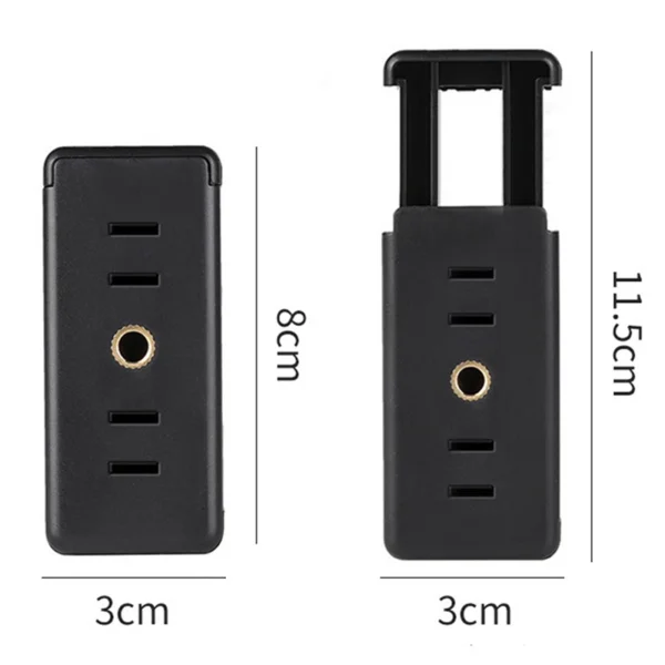 Universal Phone Clip Bracket Holder Mount Tripod Monopod Stand For IPhone Smartphone Selfie Holder - Image 5