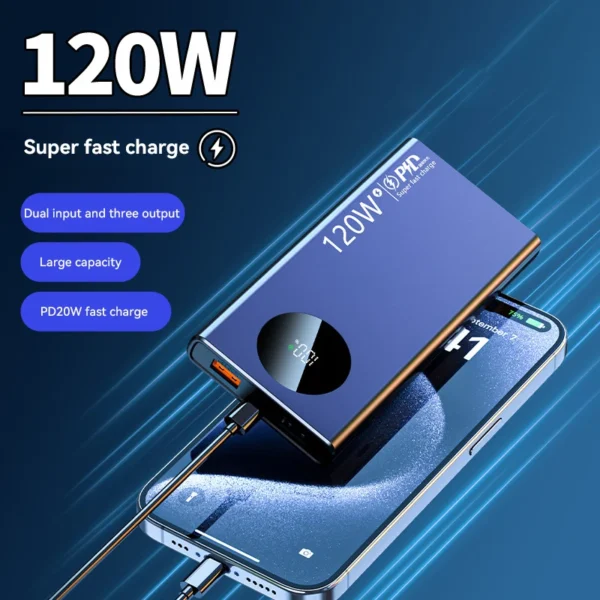 Xiaomi 120W 500000mAh High Capacity Power Bank Fast Charging - Image 5