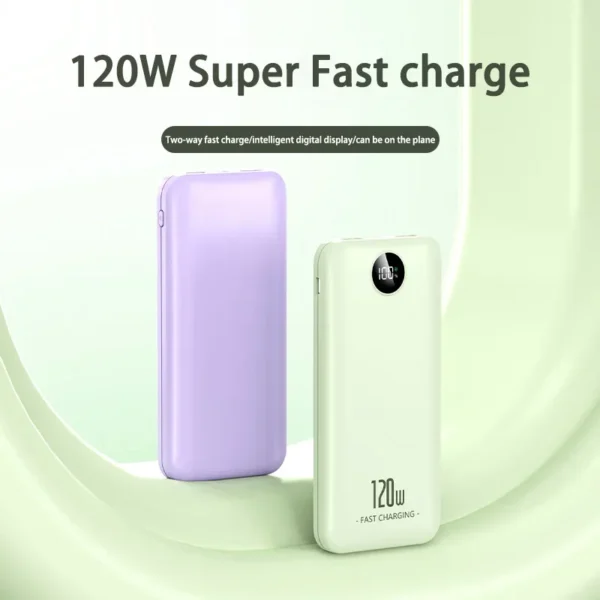 Xiaomi 120W Power Bank 200000mAh Super Fast Charging Large-capacity Portable For Android IOS