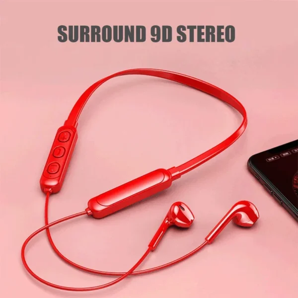 B7 Wireless Neckband Bluetooth Earphones Hanging Neck Headset