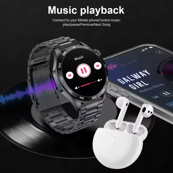 For HUAWEI GT5 Pro GPS NFC Smart Watch Men 360*360 AMOLED Screen Heart rate Bluetooth Call IP67 Waterproof Man Smartwatch 2025 - Image 6