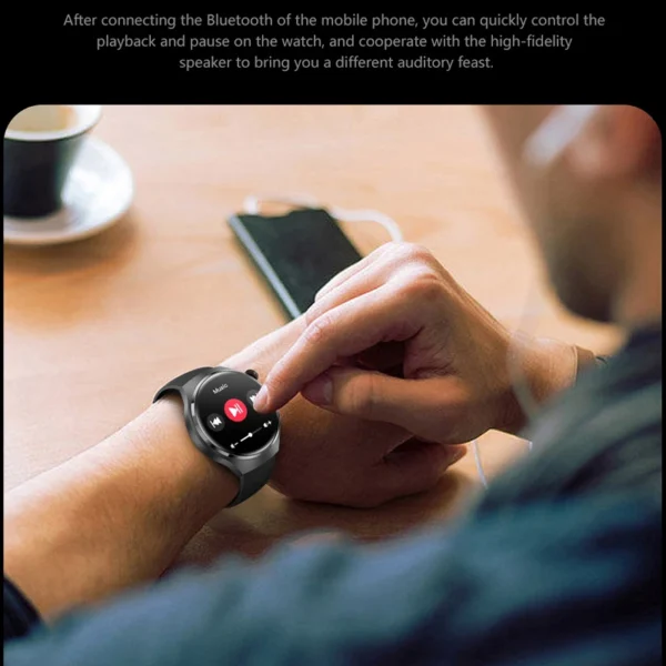 2025 New Smart Watch Men For Huawei Watch 4 Pro 360*360 HD Screen Heart rate Bluetooth Call Health Monitoring Sports Smartwatch - Image 4