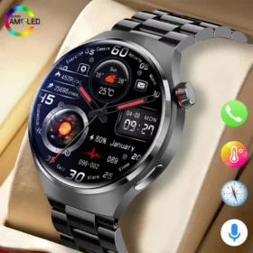 2025 New Smart Watch Men For Huawei Watch 4 Pro 360*360 HD Screen Heart rate Bluetooth Call Health Monitoring Sports Smartwatch
