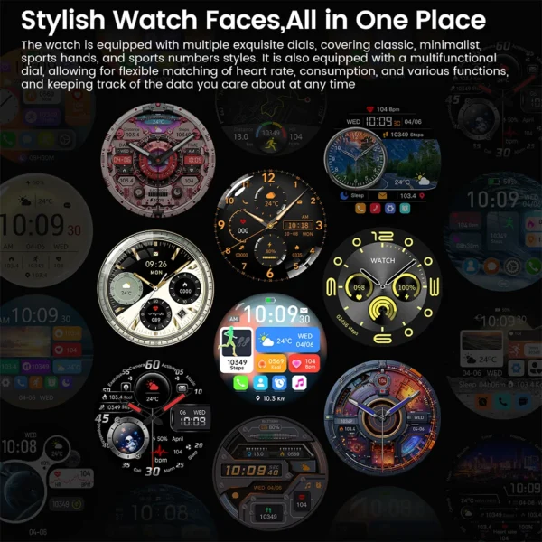 For HUAWEI GT5 Pro GPS NFC Smart Watch Men 360*360 AMOLED Screen Heart rate Bluetooth Call IP67 Waterproof Man Smartwatch 2025 - Image 5