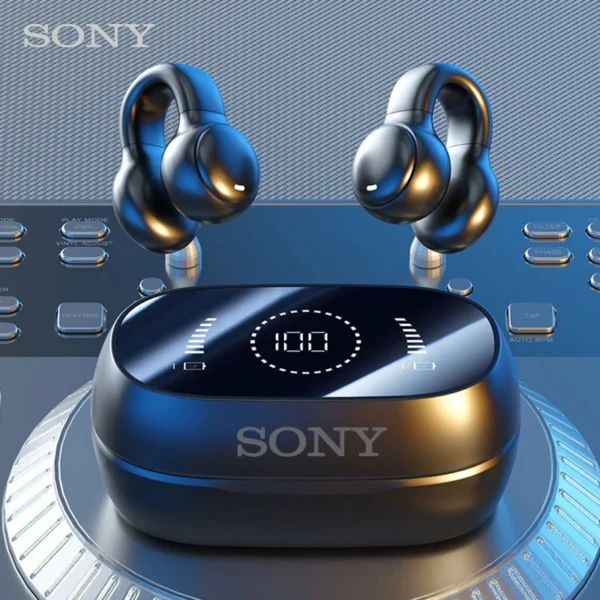 Sony Wireless Earbuds Bluetooth Headset Charging Noise Reduction - Image 2