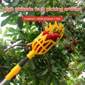 Farm Garden Picking Tools Deep Basket Fruit Picker
