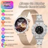 LIGE Fashion Ladies Smart Watch AMOLED Always On Display Health Monitoring BT Call Female Women Sport Fitness Tracker Smartwatch